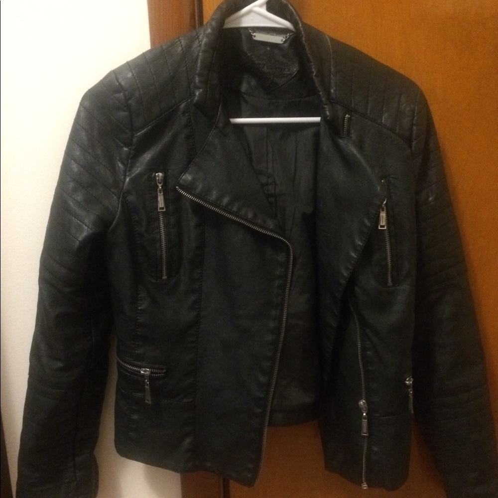 Jou Jou vegan leather jacket